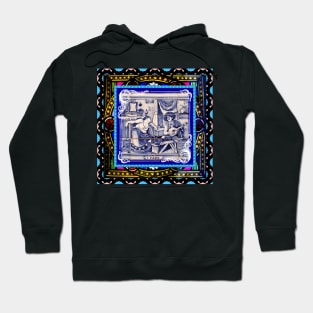 Portuguese folk art--Fado Hoodie